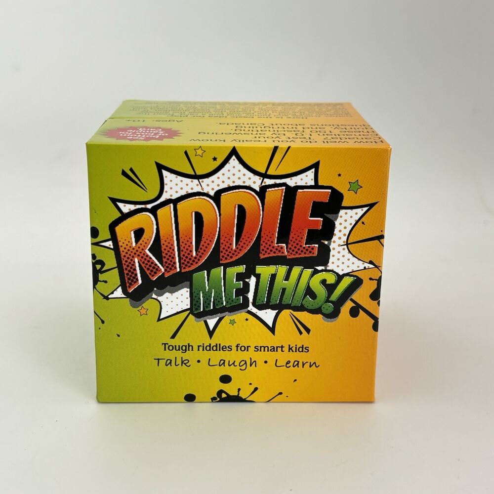 WORD TEASERS Riddle Me This! Talk Laugh Learn Game for Kids & Family Fun Brain